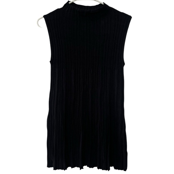 Pretty Angel Pleated Black Dress with Stretch - Size Small - Picture 1 of 10